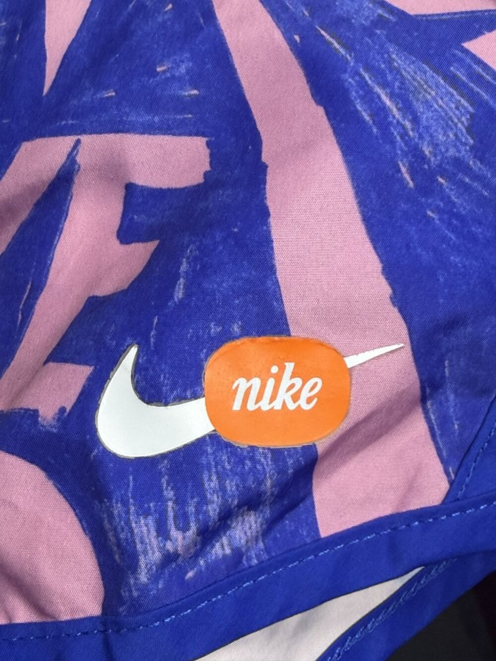 Nike Girls Multicolor Athletic Shorts - Youth Size 5-6 (Pink/Black) - Picture 2 of 9